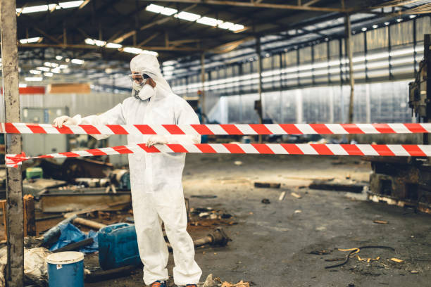 Professional Hoarding Cleanup technician working in Cobb Island, MD
